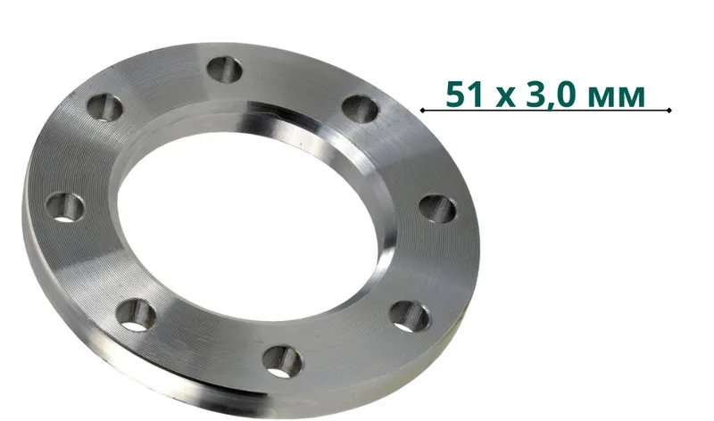 Флянец AISI 304 Steel, чёрный