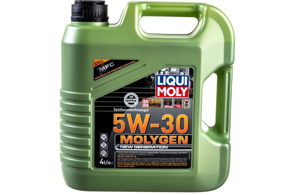 Масло моторное синтет. Molygen new Generation 5w-30 4л 9089