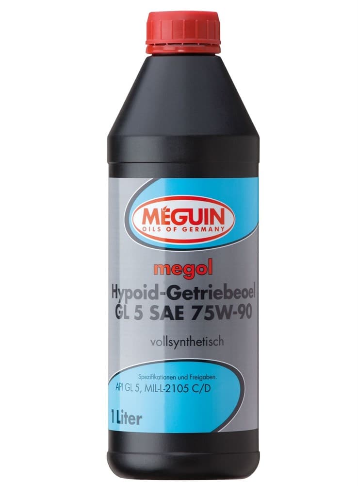 Масло трансмиссионное MEGUIN Megol Hyp.Getr.GL5 75W90 VS 1л 4650