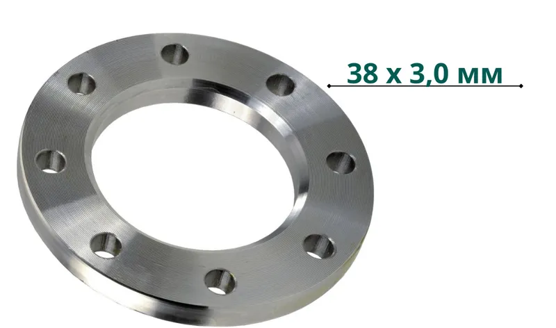 Флянец AISI 304 Steel, чёрный